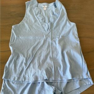 Light Blue Women's Pajama Set